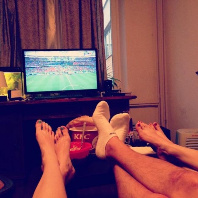 The Beautiful Legs Of Ladies Watching The World Cup (23 pics)