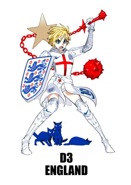 Anime Mascots For Your Favorite World Cup Teams (32 pics)