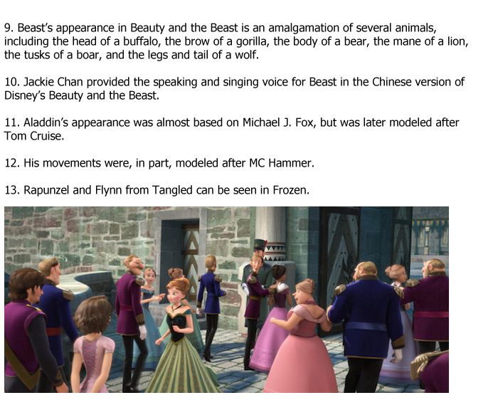 Amazing Facts You Didn't Know About Disney Movies (12 pics)