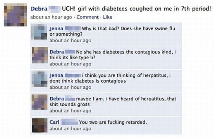 The Dumbest People Comment On Facebook (34 pics)