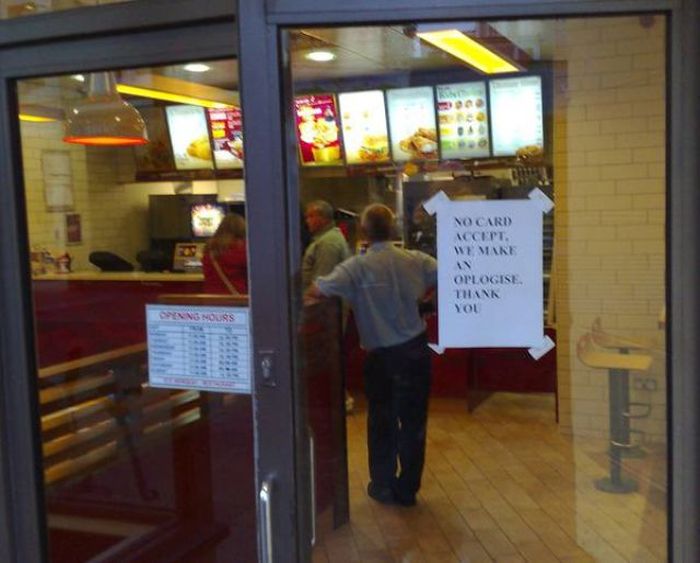 Things You Will Only See At Fast Food Restaurants (45 pics)