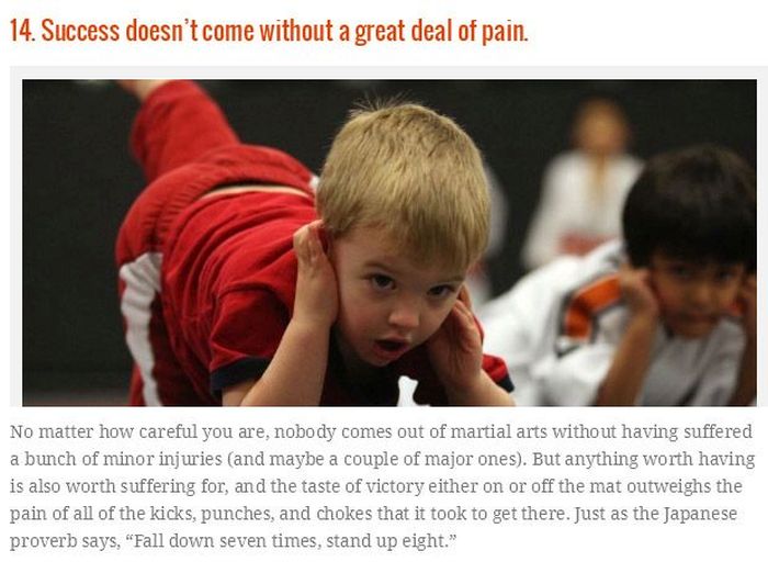 Things You Will Only Learn From Martial Arts (17 pics)