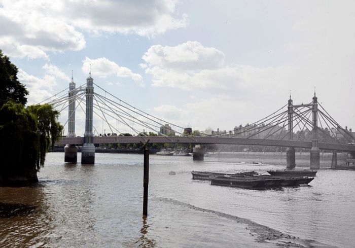 London's Bridges Past And Future Mashup (14 pics)