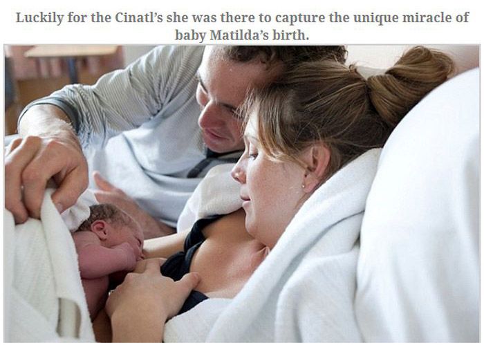 This Baby Just Couldn't Wait To Be Born (10 pics)