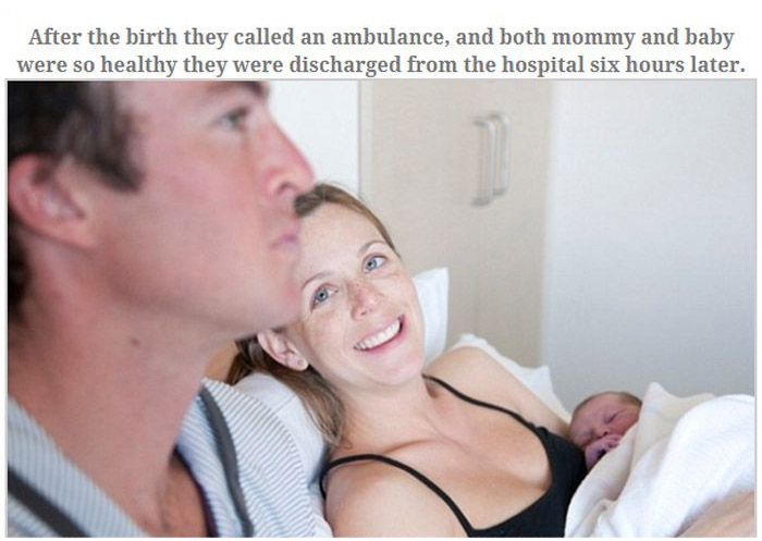 This Baby Just Couldn't Wait To Be Born (10 pics)