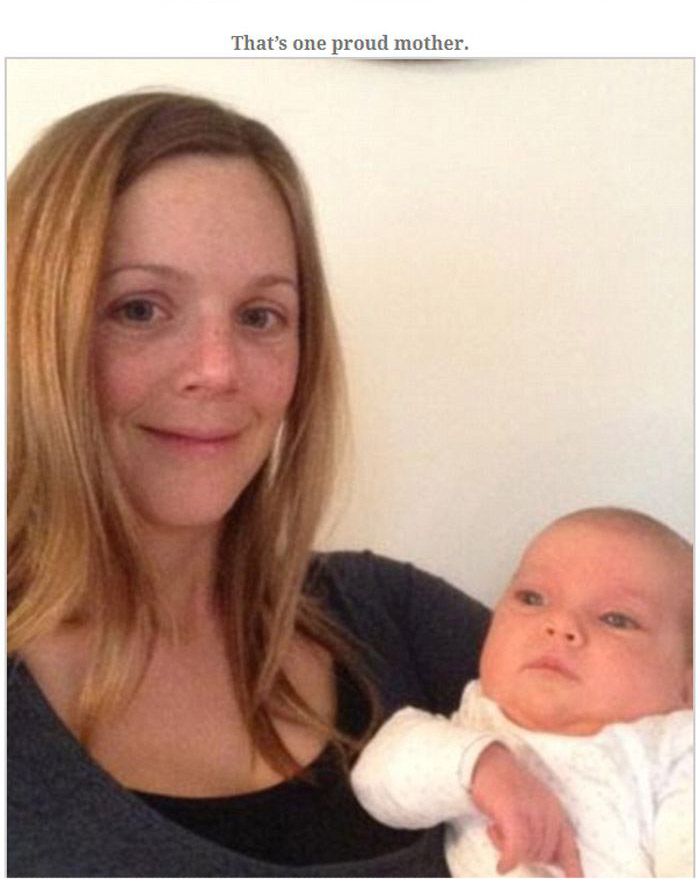 This Baby Just Couldn't Wait To Be Born (10 pics)