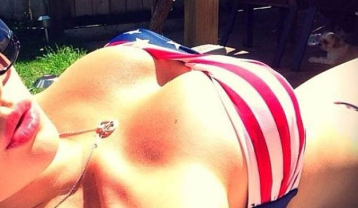 Red White And Bikini Tops (66 pics)