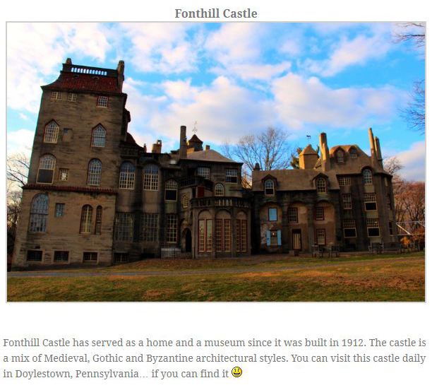 Medieval Castles In America (13 pics)