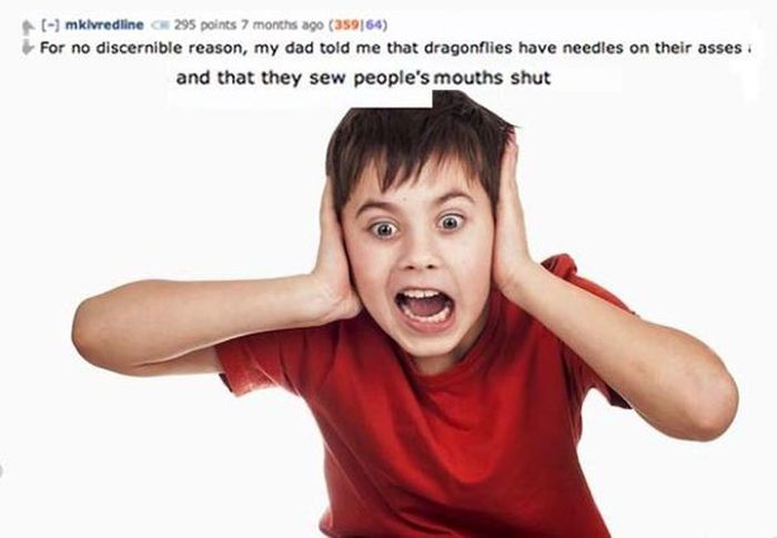 Hilarious Lies That Parents Tell Their Kids (15 pics)