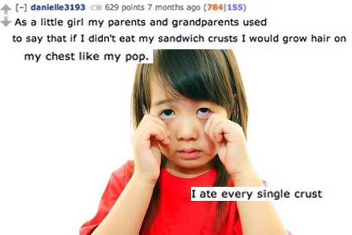 Hilarious Lies That Parents Tell Their Kids (15 pics)