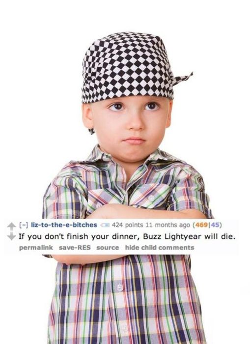 Hilarious Lies That Parents Tell Their Kids (15 pics)