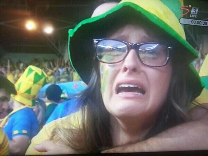 Brazil Fans Aren't Happy About That World Cup Loss (40 pics)