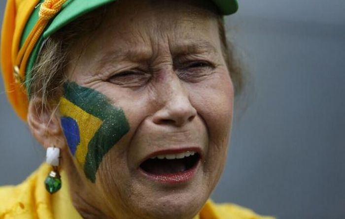 Brazil Fans Aren't Happy About That World Cup Loss (40 pics)