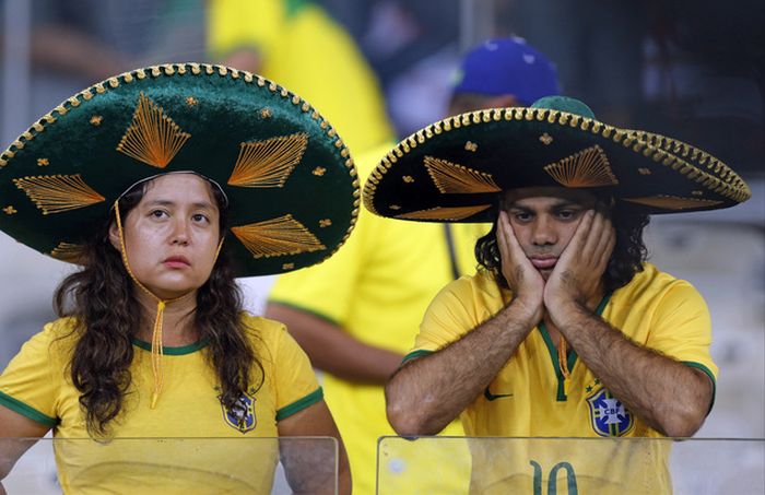 Brazil Fans Aren't Happy About That World Cup Loss (40 pics)