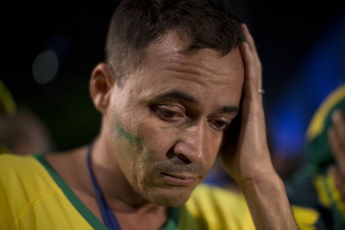 Brazil Fans Aren't Happy About That World Cup Loss (40 pics)