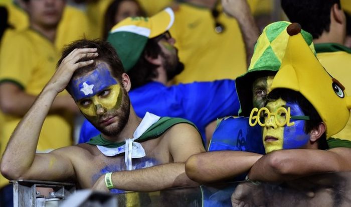 Brazil Fans Aren't Happy About That World Cup Loss (40 pics)