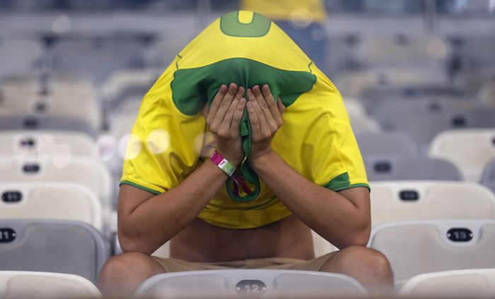 Brazil Fans Aren't Happy About That World Cup Loss (40 pics)