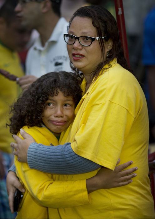 Brazil Fans Aren't Happy About That World Cup Loss (40 pics)