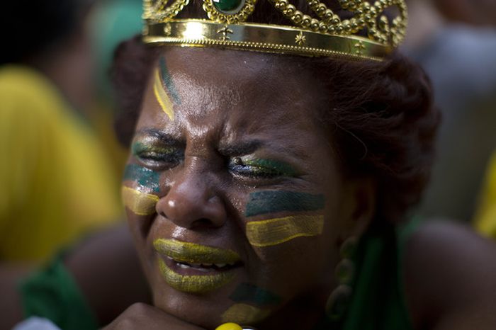Brazil Fans Aren't Happy About That World Cup Loss (40 pics)