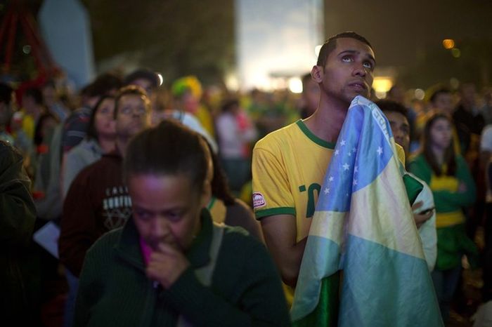 Brazil Fans Aren't Happy About That World Cup Loss (40 pics)