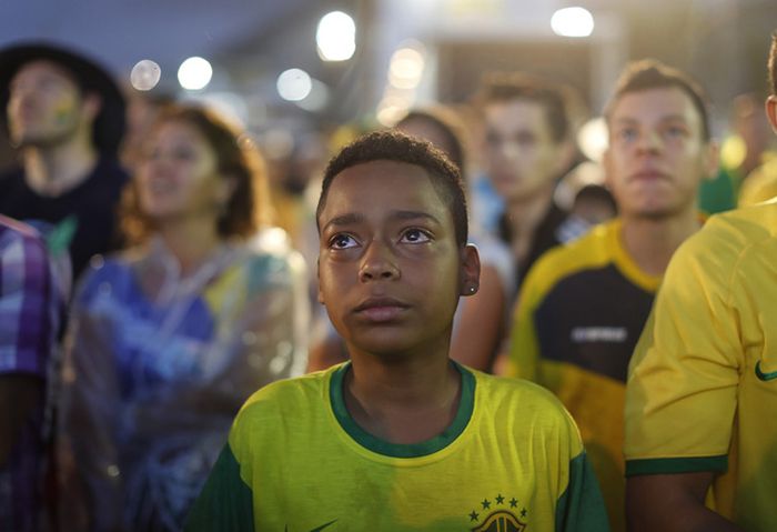 Brazil Fans Aren't Happy About That World Cup Loss (40 pics)