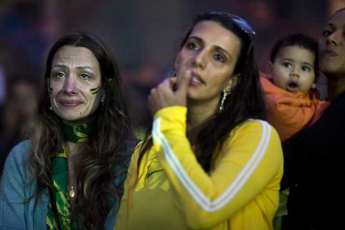 Brazil Fans Aren't Happy About That World Cup Loss (40 pics)