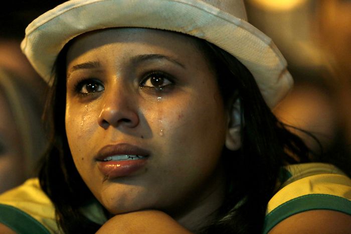 Brazil Fans Aren't Happy About That World Cup Loss (40 pics)