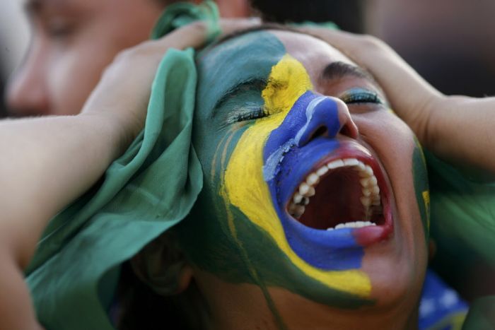 Brazil Fans Aren't Happy About That World Cup Loss (40 pics)