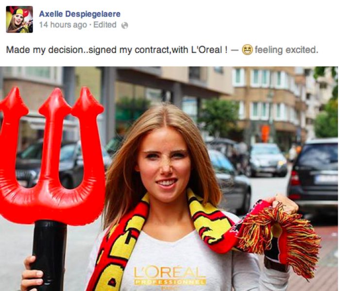 From World Cup Fan To Professional Model (20 pics)