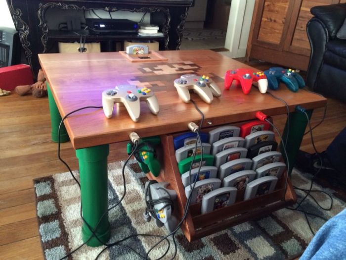 Make Your Own Nintendo Table (18 pics)