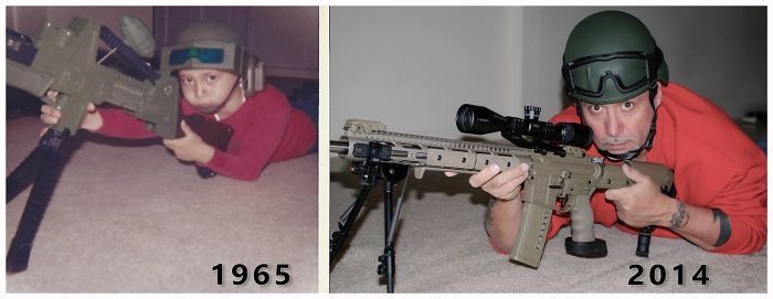 Pictures From Back In The Day And Today (30 pics)