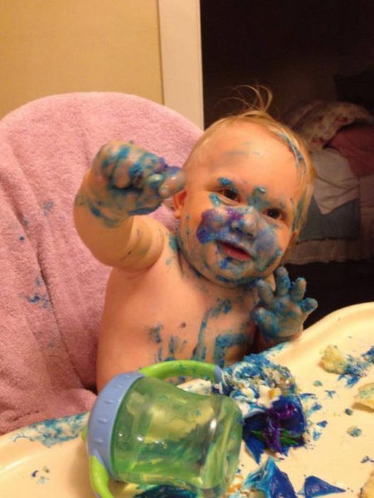 These Kids Love Cake A Little Too Much (29 pics)