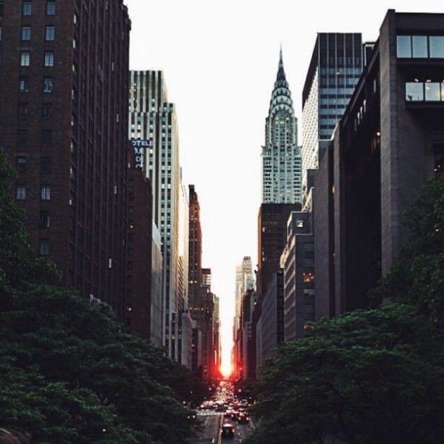 Beautiful Shots Of The Sun From Manhattan (19 pics)