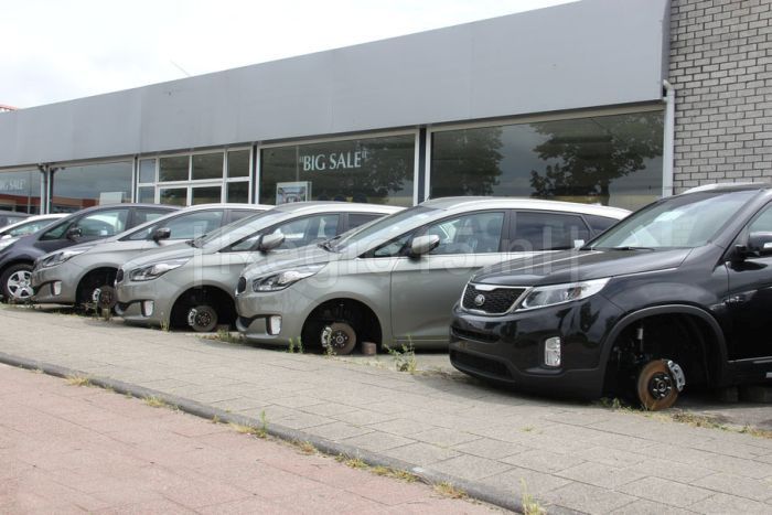 These Cars Aren't Moving Anytime Soon (9 pics)
