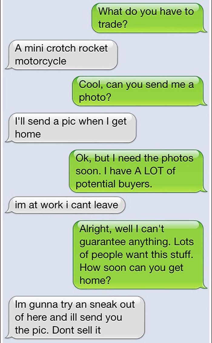 Don't Put Your Phone Number On Craigslist (5 pics)