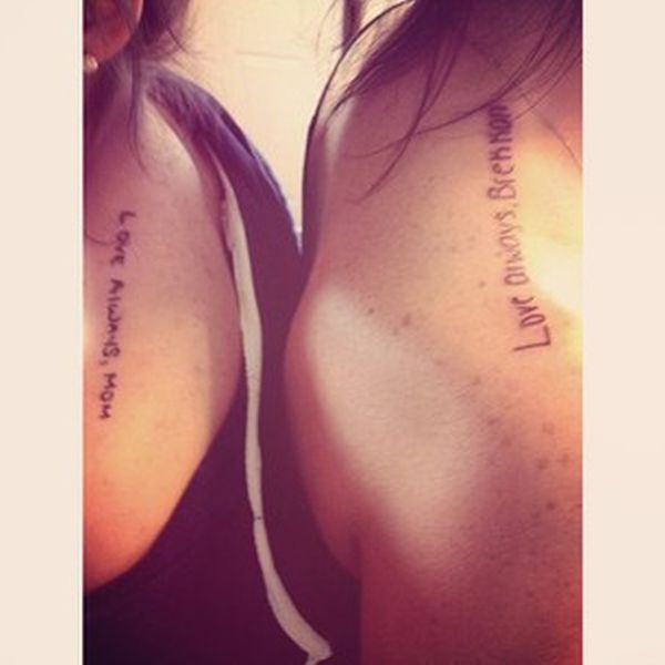 40 Beautifully Touching Mother/Daughter Tattoos (40 pics)