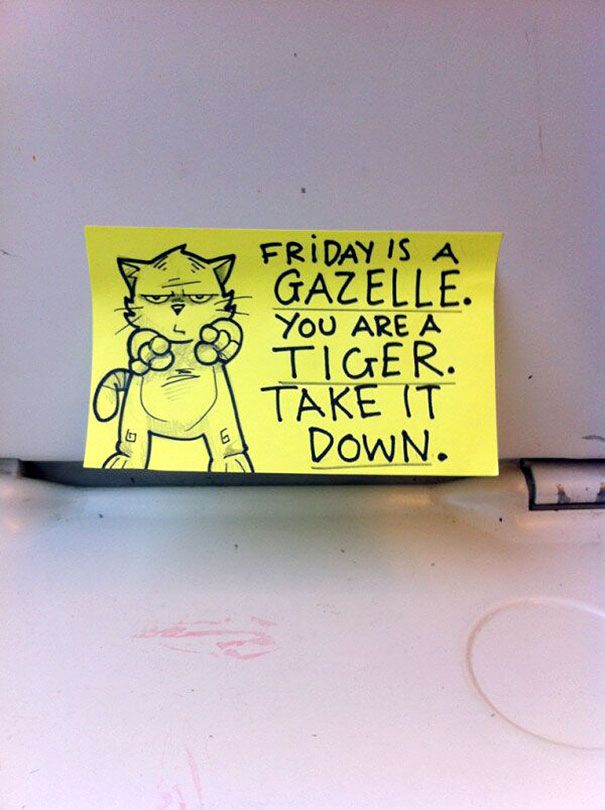 This Train Ride Comes With Some Motivational Notes (15 pics)