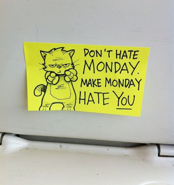 This Train Ride Comes With Some Motivational Notes (15 pics)