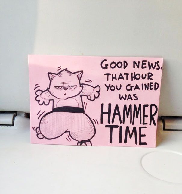 This Train Ride Comes With Some Motivational Notes (15 pics)