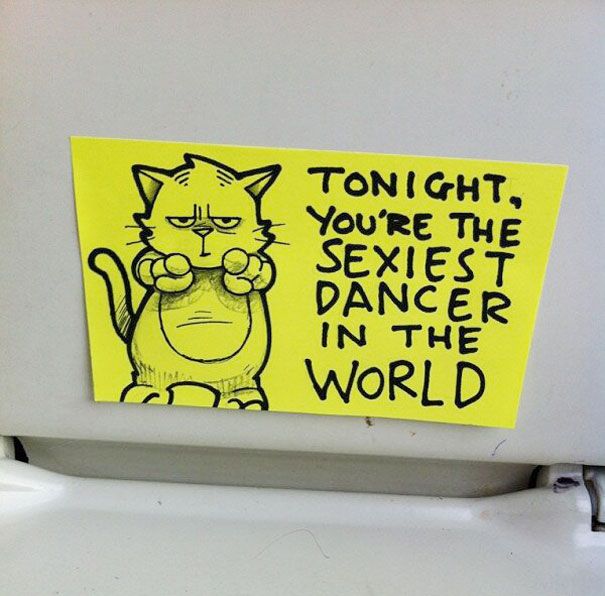 This Train Ride Comes With Some Motivational Notes (15 pics)