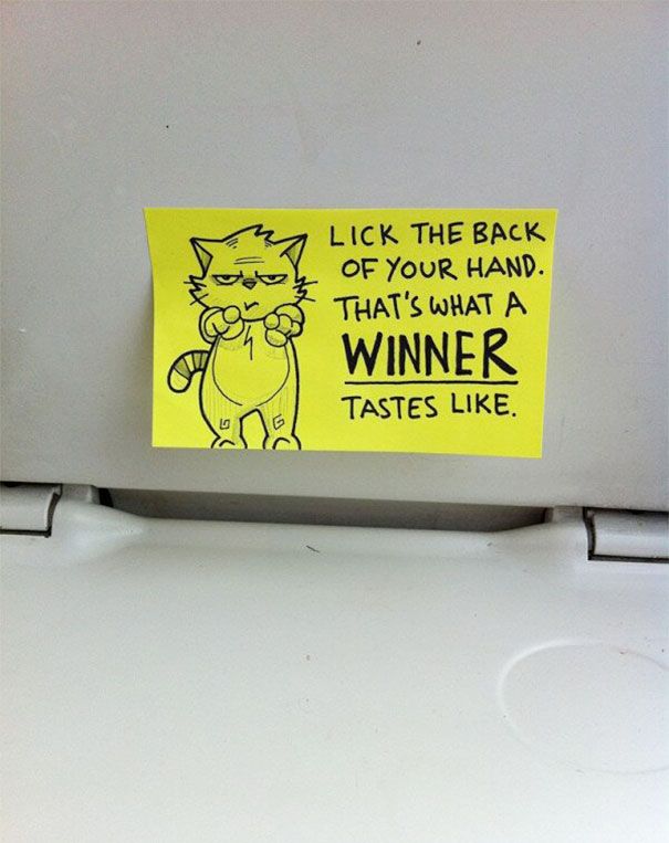 This Train Ride Comes With Some Motivational Notes (15 pics)