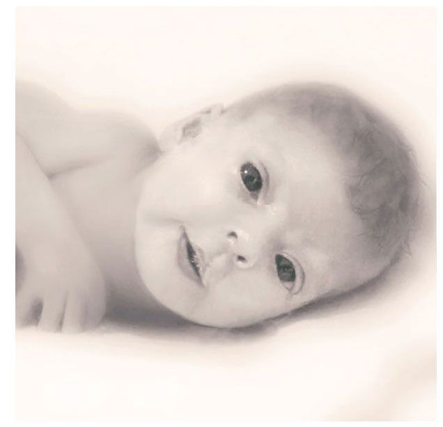 Strangers Were Asked to Photoshop a Photo of a 6-Week-Old Child (17 pics)