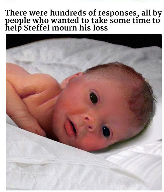 Strangers Were Asked to Photoshop a Photo of a 6-Week-Old Child (17 pics)