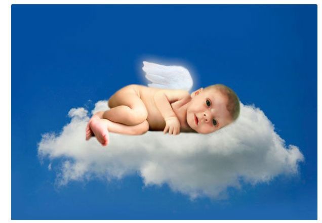 Strangers Were Asked to Photoshop a Photo of a 6-Week-Old Child (17 pics)