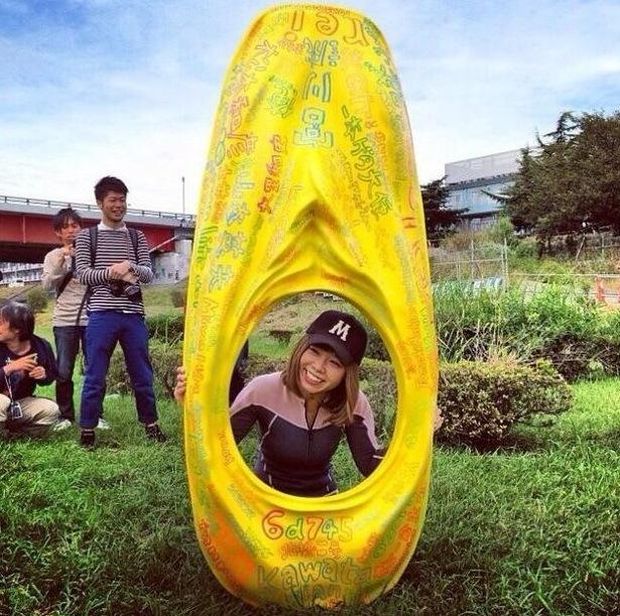 Only The Japanese Would Use A Vagina As A Kayak (11 pics)