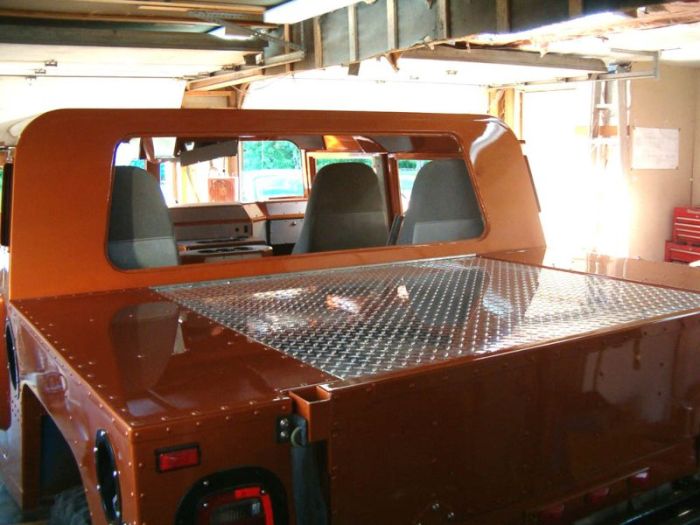 Ford F-150 Converted Into A Hummer H1 (23 pics)
