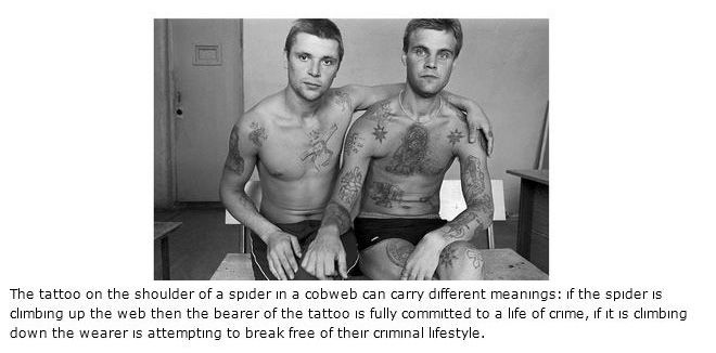 The Hidden Meaning Behind Russian Prison Tattoos (15 pics)