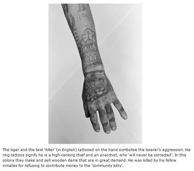 The Hidden Meaning Behind Russian Prison Tattoos (15 pics)