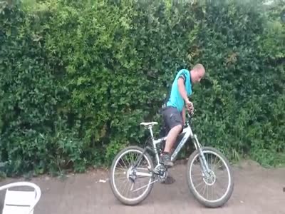 Riding A Bike Gone Wrong