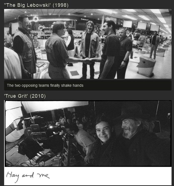 Candid Behind The Scenes Photos By Jeff Bridges (17 pics)